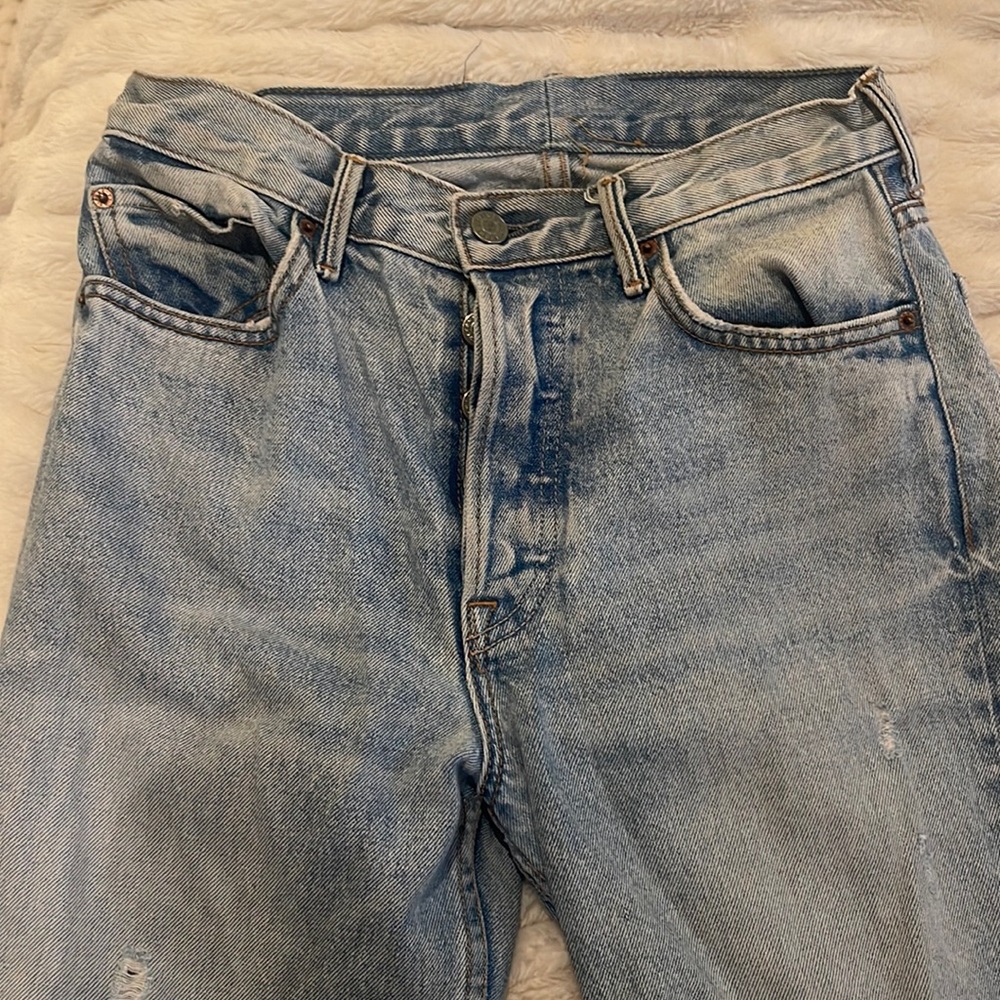 Grlfdnd Karolina straight leg jean size 27 but tailored to be a 25